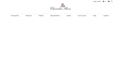 Desktop Screenshot of chocolatshow.fr