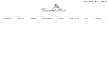 Tablet Screenshot of chocolatshow.fr